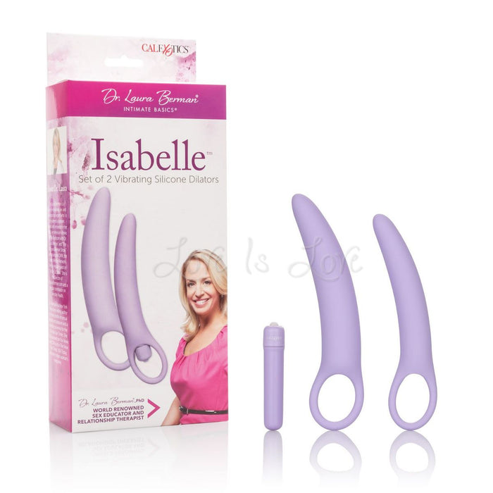 Dr. Laura Berman Isabelle Set of 2 Vibrating Silicone Dilators