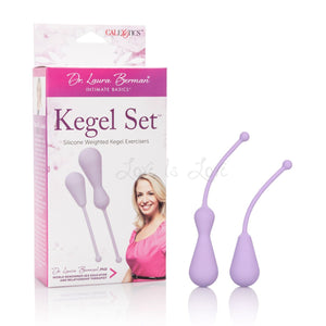 Dr. Laura Berman Kegel Set Silicone Weighted Kegel Exercisers For Her - Kegel & Pelvic Exerciser Dr. Laura Berman by CalExotics 