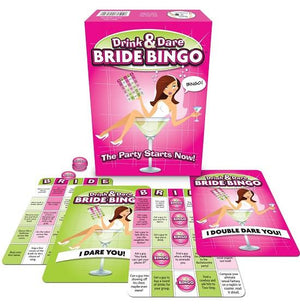 Drink And Dare Bride Bingo Game Gifts & Games - Intimate Games Calexotics 