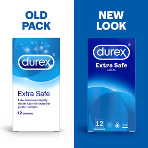 Durex Extra Safe Condom 3pcs or 12 Pcs (Newest Packaging)