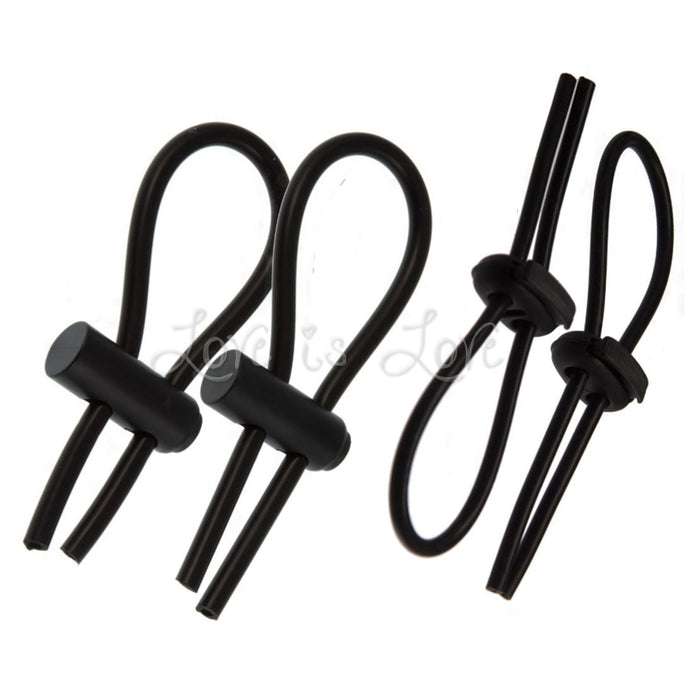 E-Stim Systems Conductive Rubber Loops (2mm And 4 mm)