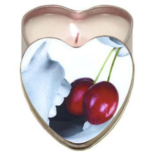 Earthly Body Edible Massage Candle Watermelon Or Cherry Enhancers & Essentials - Hygiene & Intimate Care Suntouched Cherry 
