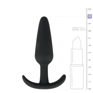 Easytoys Anchor Anal Plug Black in Small, Medium & Large Anal - Anal Probes & Tools Easytoys 