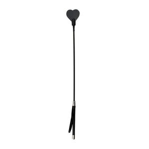 Easytoys Black Heart Shape Whip Bondage - Floggers/Whips/Crops Easytoys 