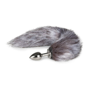 Easytoys Fox Tail Plug No. 5 Silver Anal - Tail & Jewelled Butt Plugs Easytoys 