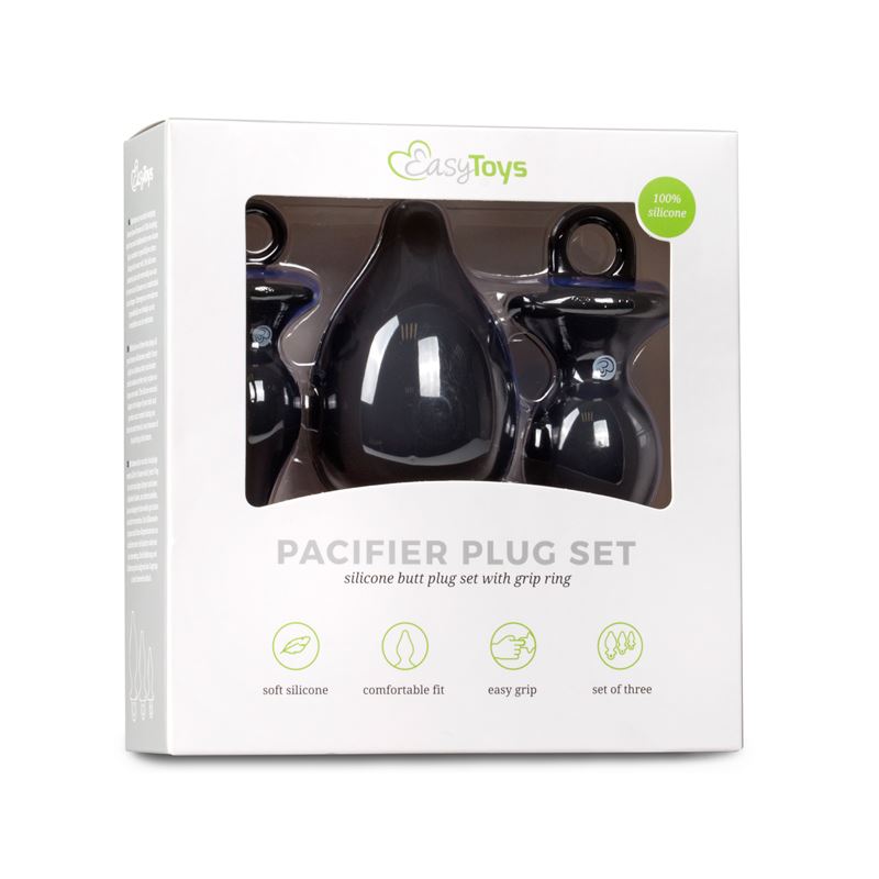 Easytoys Pacifier Plug Set Love is Love Easytoys Pacifier Plug Set Love is Love