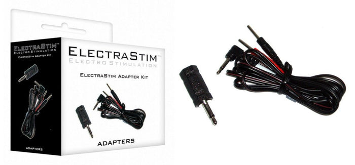 ElectraStim Adapter Cable Kit - 2.5mm/3.5mm Jack Plug (2mm Pin)