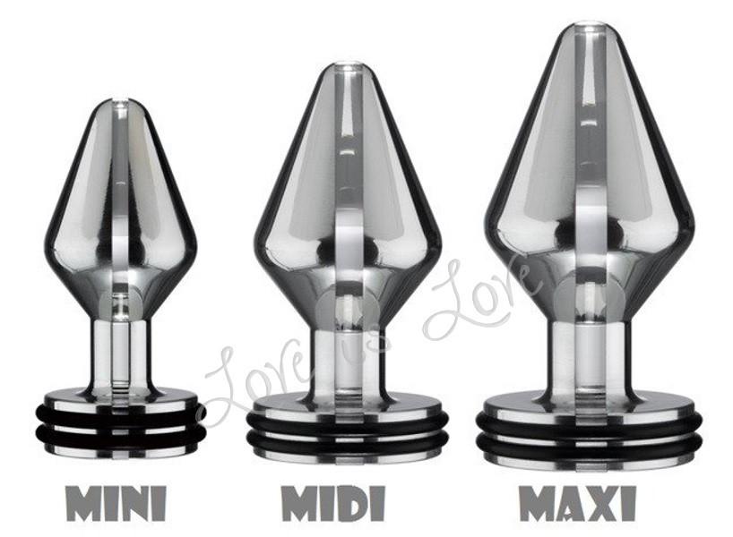electro anal plug Plaisir Extreme - Jewelled Butt Plug main image 1
