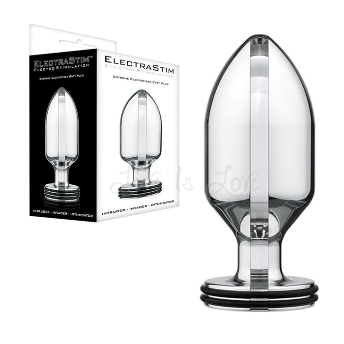 ElectraStim Intimidator 70mm Extreme Electro Butt Plug Large (FREE Conductive Gel)