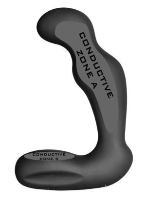 ElectraStim Silicone Noir Sirius Electro Prostate Massager ElectroSex Gear - ElectraStim ElectraStim 