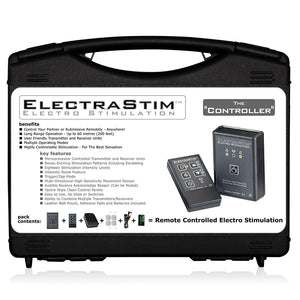 ElectraStim The Controller EM48-E Remote Controlled Electro Stimulator ElectroSex Gear - ElectraStim ElectraStim 