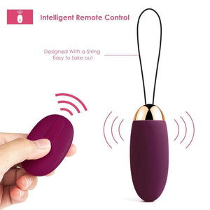 Svakom Elva Vibrating Remote Control Egg Plum Red (Newly Replenished) Award-Winning & Famous - Svakom Svakom