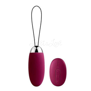 Svakom Elva Vibrating Remote Control Egg Plum Red (Newly Replenished) Award-Winning & Famous - Svakom Svakom