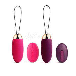 Svakom Elva Vibrating Remote Control Egg Plum Red (Newly Replenished) Award-Winning & Famous - Svakom Svakom