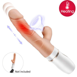 Erocome Cepheus Sucking Thrusting Heating Dildo Rabbit Vibrator Vibrators - Clit Stimulation & G-Spot Erocome 