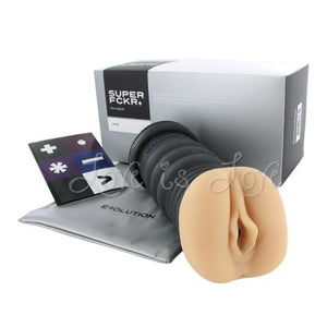 Erolution SuperFckr The Original White Male Masturbators - Handheld Strokers Erolution 