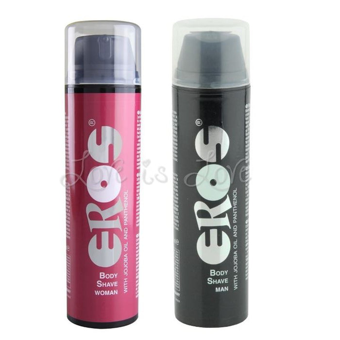Eros Body Shave with Jojoba Oil and Panthenol  Man or Woman 200 ml (6.8 fl oz)