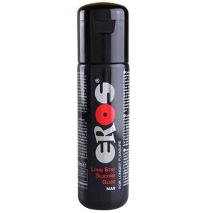 Eros Long Stay Silicone Glide Lube 100 ml (3.4 fl oz) Lubes & Toy Cleaners - Silicone Based EROS 
