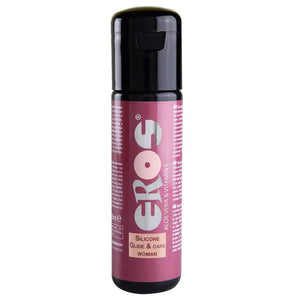 Eros Silicone Glide And Care Lube for Woman 30 ml or 100 ml Lubes & Toy Cleaners - Silicone Based EROS 100 ml (3.4 fl oz) 