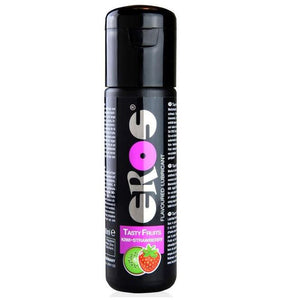 Eros Tasty Fruits Water Based Flavored Lubricant 100 ml (3.4 fl oz) Lubes & Toy Cleaners - Flavoured Lubes EROS Kiwi Strawberry 