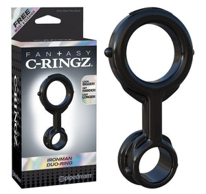 Fantasy C-Ringz Ironman Duo-Ring (Online Sale - Newly Replenished on Dec 18) Cock Rings - Fantasy C-Ringz Fantasy C-Ringz 