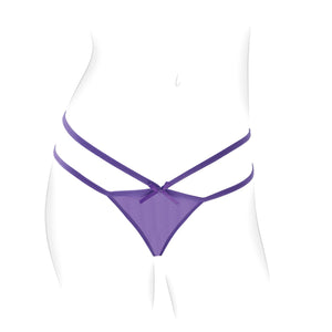 Fantasy For Her Cheeky Panty Thrill-Her Purple Vibrators - Knickers & Wearables Pipedream Products 