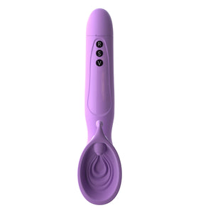 Fantasy For Her Vibrating Roto Suck-Her Purple For Her - Clitoral & Vaginal Pumps Pipedream Products 