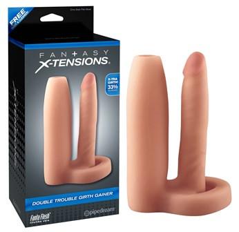Fantasy X-tensions Double Trouble Girth Gainer X-TRA 33 Per Cent (Special Promotion Sale)