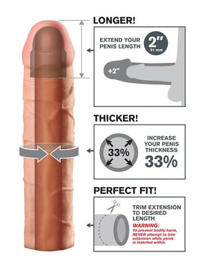 Fantasy X-tensions Perfect Hollow Extension 2 Inch (Newly Replenished On Feb 19) For Him - Fantasy X-tensions Fantasy X-tensions 