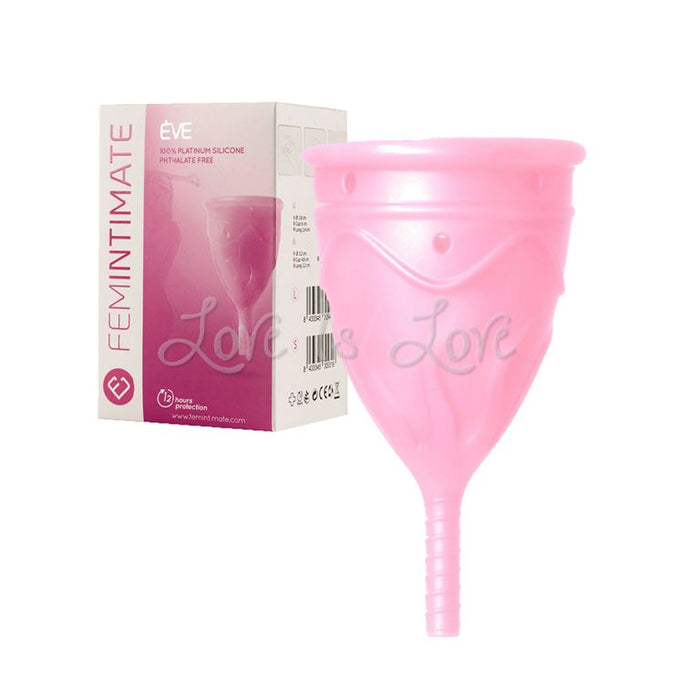 Femintimate Eve Platinum Silicone Menstrual Cup Large