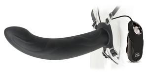 Fetish Fantasy Elite 10 Inch Vibrating Hollow Strap-On Strap-Ons & Harnesses - Hollow Strap-Ons Pipedream Products 