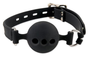 Fetish Fantasy Extreme Silicone Breathable Locking Ball Gag in Small, Medium or Large Bondage - Ball & Bit Gags Pipedream Products 