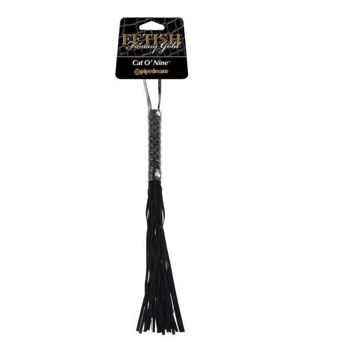 Fetish Fantasy Gold Cat O Nine Tails Bondage Flogger