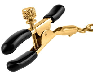 Fetish Fantasy Gold Chain Nipple Clamps Nipple Toys - Nipple Clamps Pipedream Products 