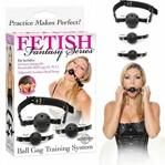 Fetish Fantasy Series Ball Gag Training System Bondage - Ball & Bit Gags Pipedream Products 