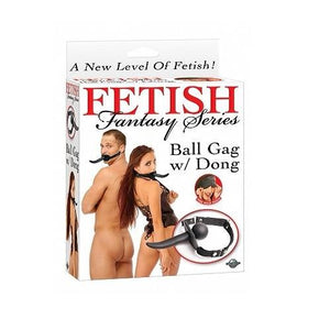 Fetish Fantasy Series Ball Gag with Dong Bondage - Ball & Bit Gags Pipedream Products 