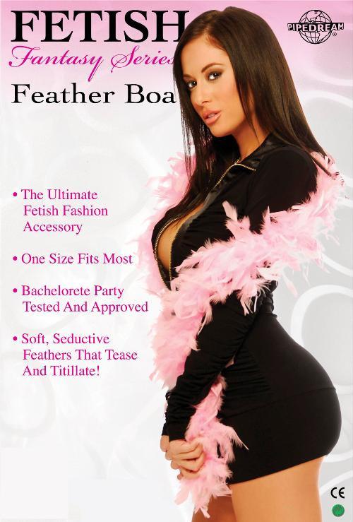 Fetish Fantasy Series Feather Boa Pink [Clearance]