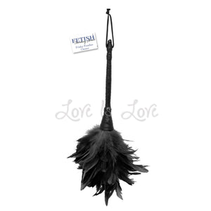 Fetish Fantasy Series Frisky Feather Duster Black Bondage - Paddles/Spankers/Ticklers Pipedream Products 