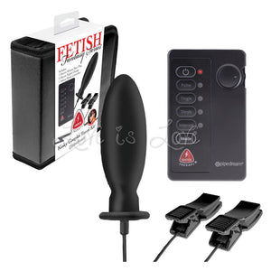 Fetish Fantasy Series Shock Therapy Kinky Couples Travel Kit ElectroSex Gear - Shock Therapy Pipedream Products 