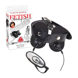 Fetish Fantasy Series Shock Therapy Sack Strap ElectroSex Gear - Shock Therapy Pipedream Products 