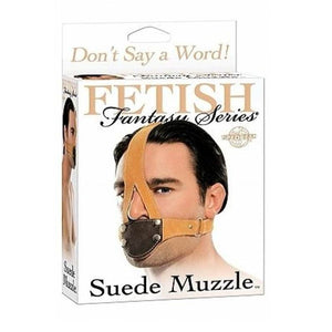 Fetish Fantasy Series Suede Muzzle Bondage - Hoods & Muzzles Pipedream Products 