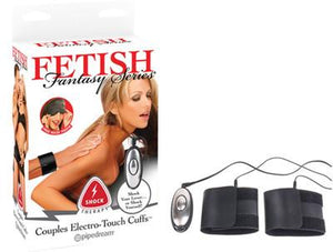 Fetish Fantasy Shock Couples Therapy Electro Touch Cuffs ElectroSex Gear - Shock Therapy Pipedream Products 