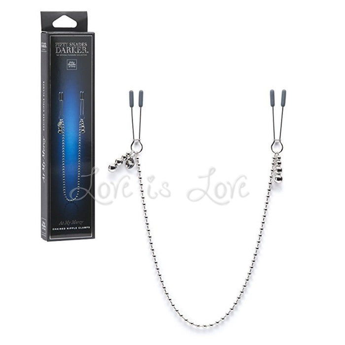 Fifty Shades Darker At My Mercy Chained Nipple Clamps