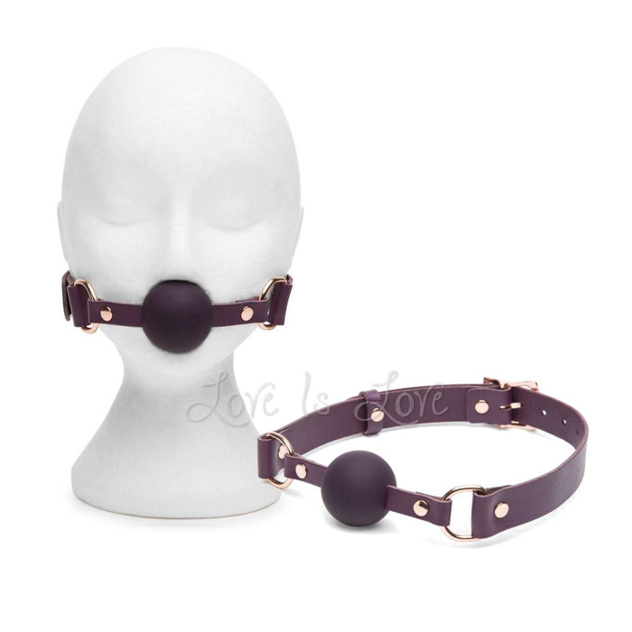 Fifty Shades Freed Cherished Collection Leather Ball Gag