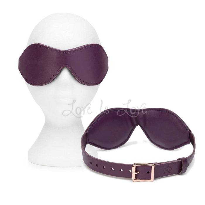 Fifty Shades Freed Cherished Collection Deluxe Leather Blindfold