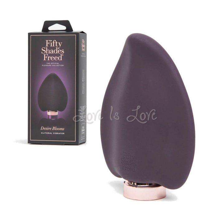 Fifty Shades Freed Desire Blooms Rechargeable Clitoral Vibrator