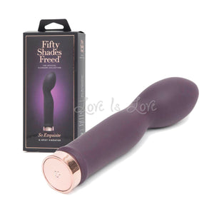 Fifty Shades Freed So Exquisite Rechargeable G-Spot Vibrator Fifty Shades Freed Lovehoney 