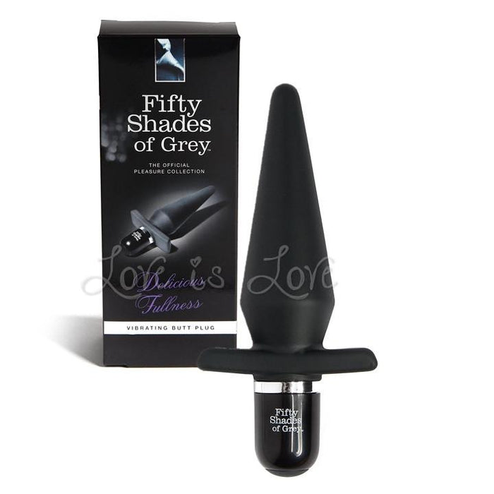 Fifty Shades of Grey Delicious Fullness Vibrating Butt Plug