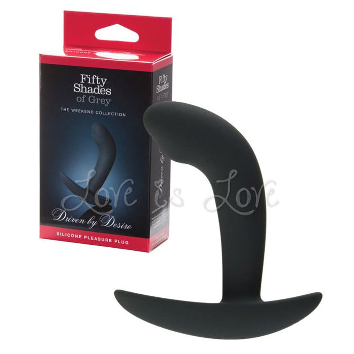 Fifty Shades of Grey Driven by Desire Silicone Butt Plug