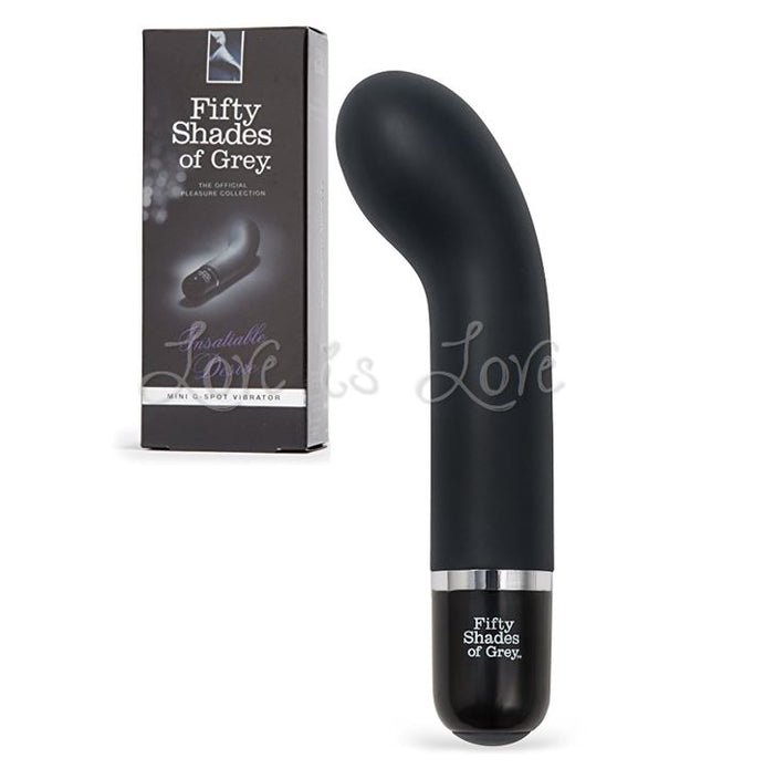 Fifty Shades Of Grey Insatiable Desire Mini Silicone G-Spot Vibrator